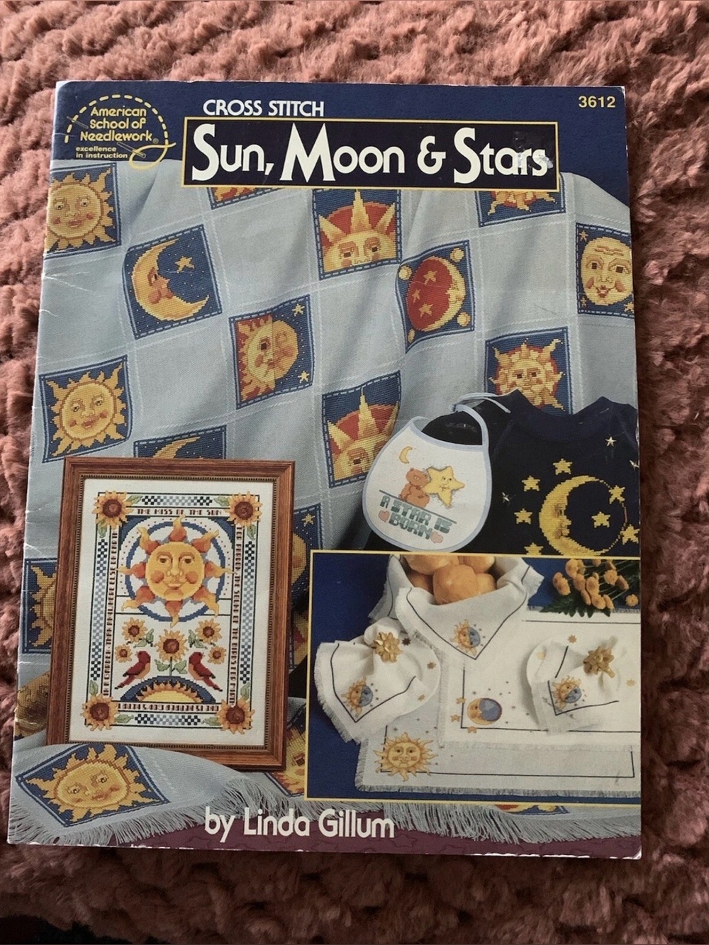 Cross Stitch~Sun, Moon & Stars Booklet~3612~By Linda Gillum